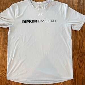 Under Armour Light Gray Ripken Baseball Tee